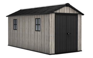 Keter Apex Shed 7.5x15 - Stormgrey Look (2.3 x 4.6m)