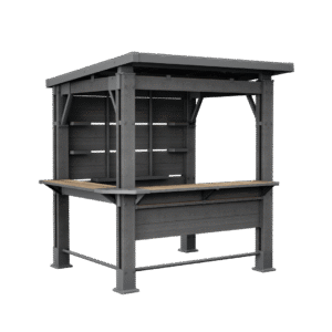 Keter Bar Gazebo - Grey